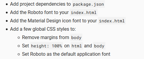 Extra configurations done by command